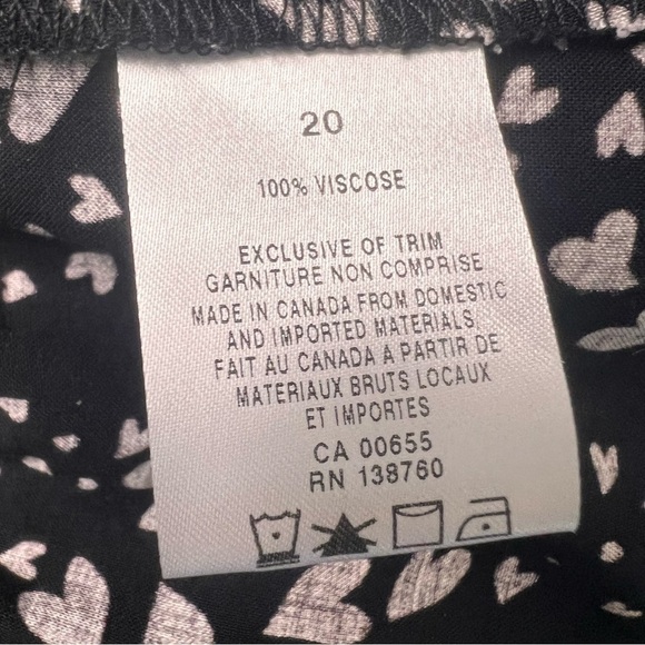 Pennington’s A-Line Printed Dress With Tied Waist - In Every Story Size 20 - Picture 12 of 13